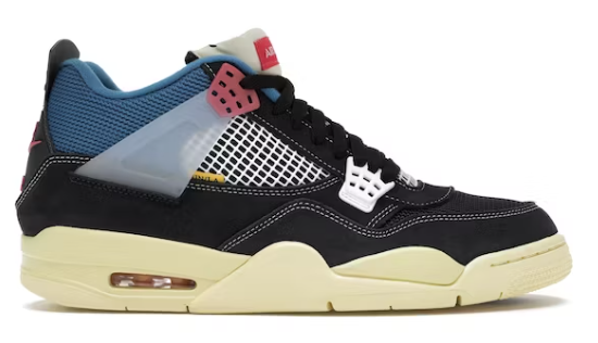 Jordan 4 Retro 'Union Off Noir'