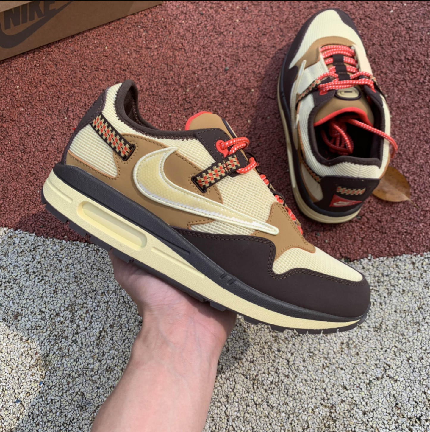 Travis Scott x Air Max 1 'Baroque Brown'