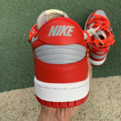 Off-White x Dunk Low 'University Red'