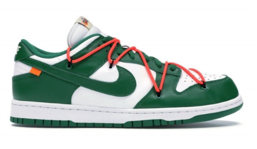 Off-White x Dunk Low 'Pine Green'