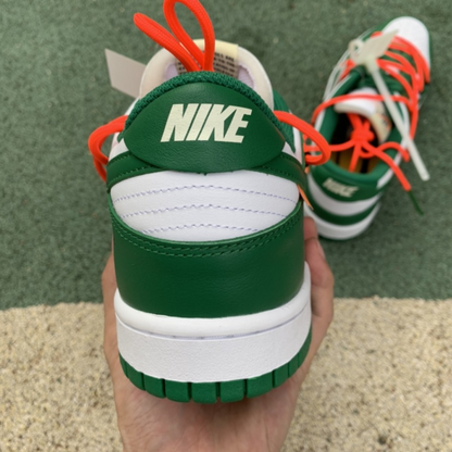 Off-White x Dunk Low 'Pine Green'