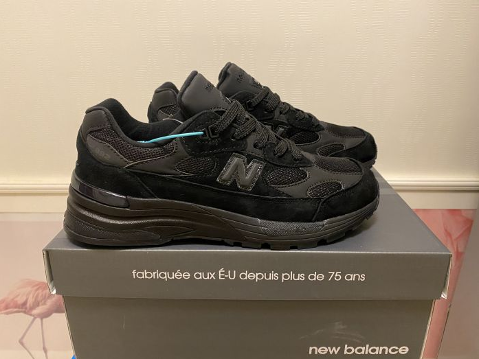 New Balance 992 Made in USA 'Black'