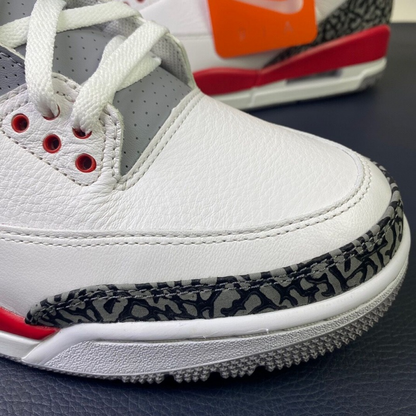 Air Jordan 3 Retro 'Fire Red' 2022