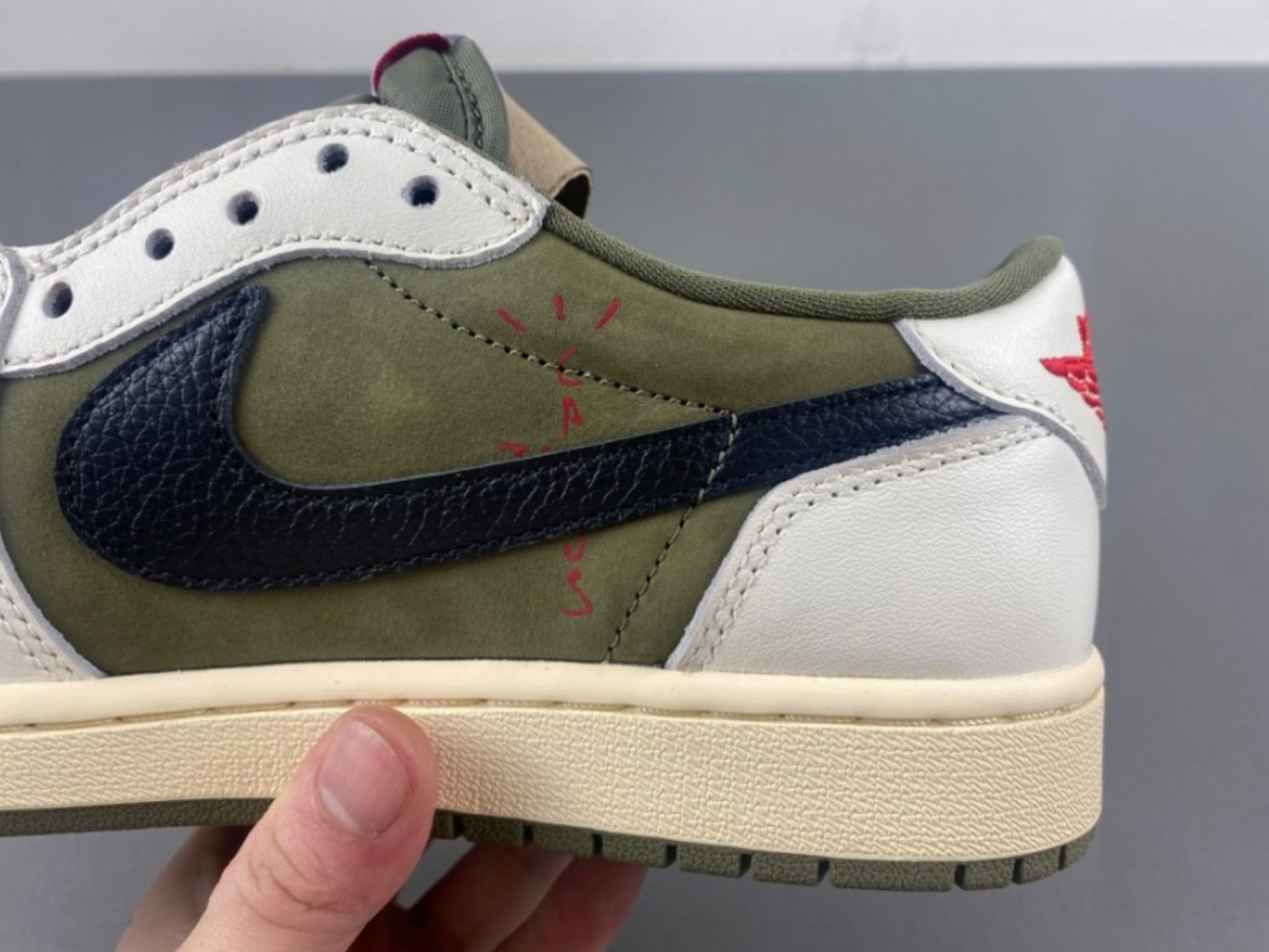 Travis Scott x Air Jordan 1 Low OG 'Olive'